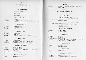 LYCEE LAMORICIERE DISTRIBUTIONS PRIX  29 JUIN 1955   (30)